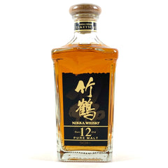 【最終値引き】 【東京都内限定お届け】 ニッカ NIKKA 竹鶴 12年 ピュアモルト 角瓶 660ml 国産ウイスキー 【古酒】liqbb liqbb
