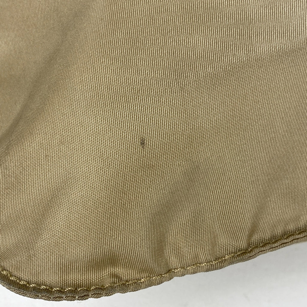 プラダ ロゴプレート ショルダーバッグ ナイロン ブラウン BT0520 レディース 【中古】 brbag