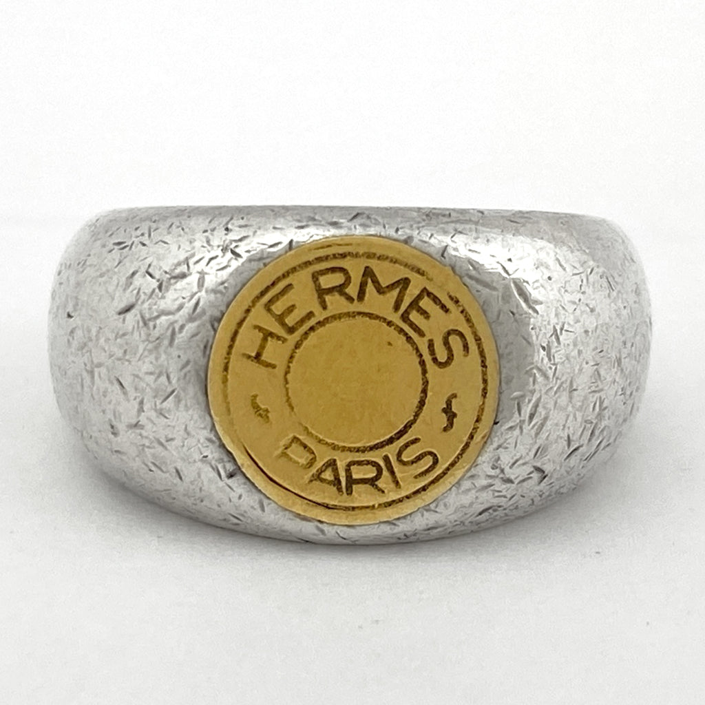 エルメス セリエ リング 指輪 リング 約13号 メタル シルバー レディース 【中古】 bracc