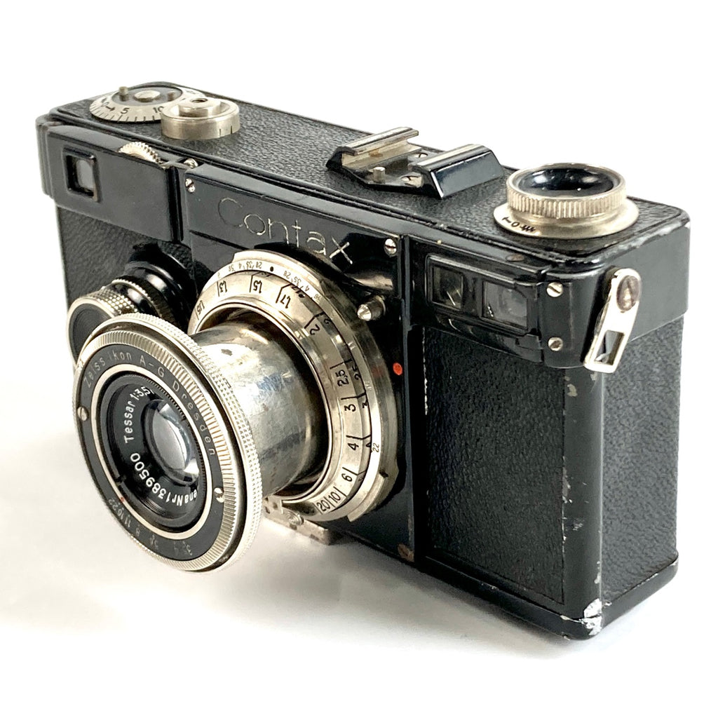 ツァイス・イコン Zeiss Ikon Contax I + Tessar 50mm F3.5［ジャンク品］ フィルム レンジファインダーカメラ 【中古】