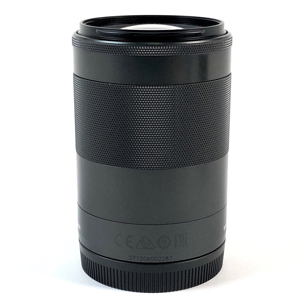 キヤノン Canon EF-M 55-200mm F4.5-6.3 IS STM ブラック 一眼カメラ用レンズ（オートフォーカス） 【中古】