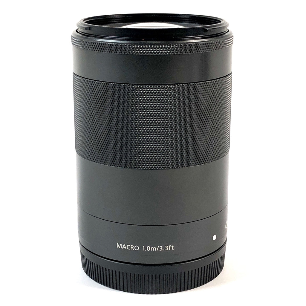 キヤノン Canon EF-M 55-200mm F4.5-6.3 IS STM ブラック 一眼カメラ用レンズ（オートフォーカス） 【中古】