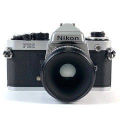 ニコン Nikon FE2 + Ai-S Micro-NIKKOR 55mm F2.8 ［ジャンク品］ フィルム マニュアルフォーカス 一眼レフカメラ 【中古】