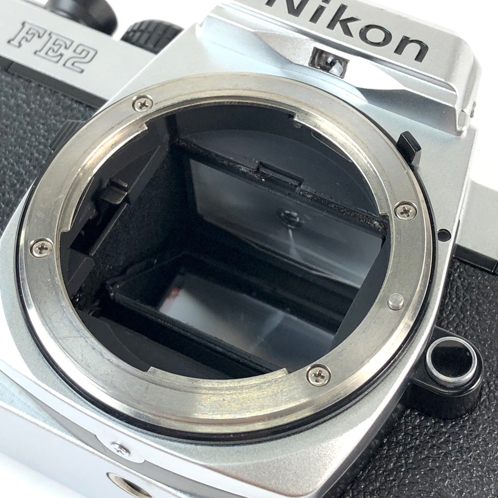 ニコン Nikon FE2 + Ai-S Micro-NIKKOR 55mm F2.8 ［ジャンク品］ フィルム マニュアルフォーカス 一眼レフカメラ 【中古】