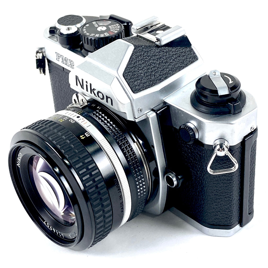 ニコン Nikon FM2 + Ai NIKKOR 50mm F1.4 フィルム マニュアルフォーカス 一眼レフカメラ 【中古】