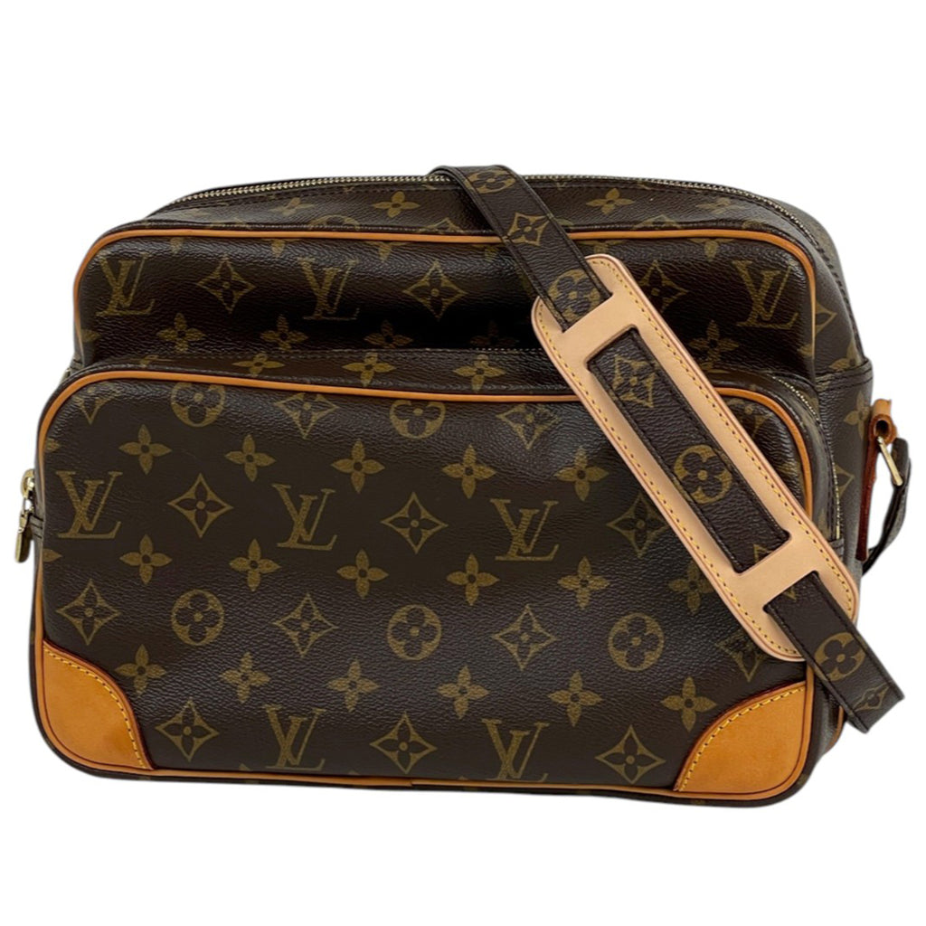 ルイ・ヴィトン ナイル 斜め掛け ショルダーバッグ モノグラム ブラウン M45244 レディース 【中古】brbag