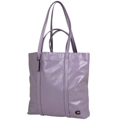 コーチ ロゴ トートバッグ 2WAY ハンドバッグ トートバッグ レザー パープル C0840 レディース 【中古】brbag