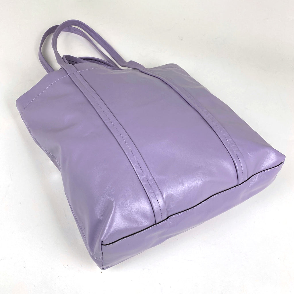 コーチ ロゴ トートバッグ 2WAY ハンドバッグ トートバッグ レザー パープル C0840 レディース 【中古】brbag