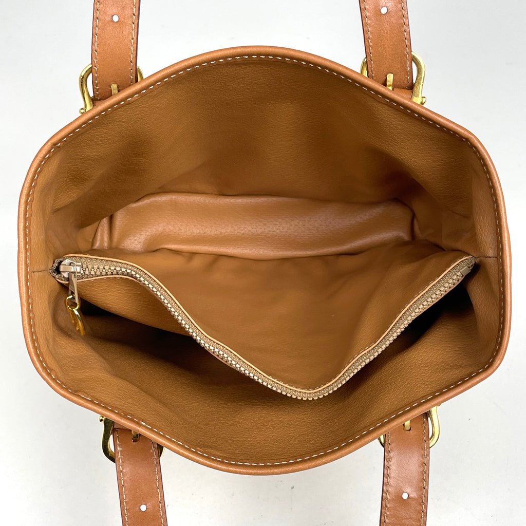セリーヌ マカダム柄 トートバッグ ハンドバッグ トートバッグ コーティングキャンバス ベージュ レディース 【中古】brbag