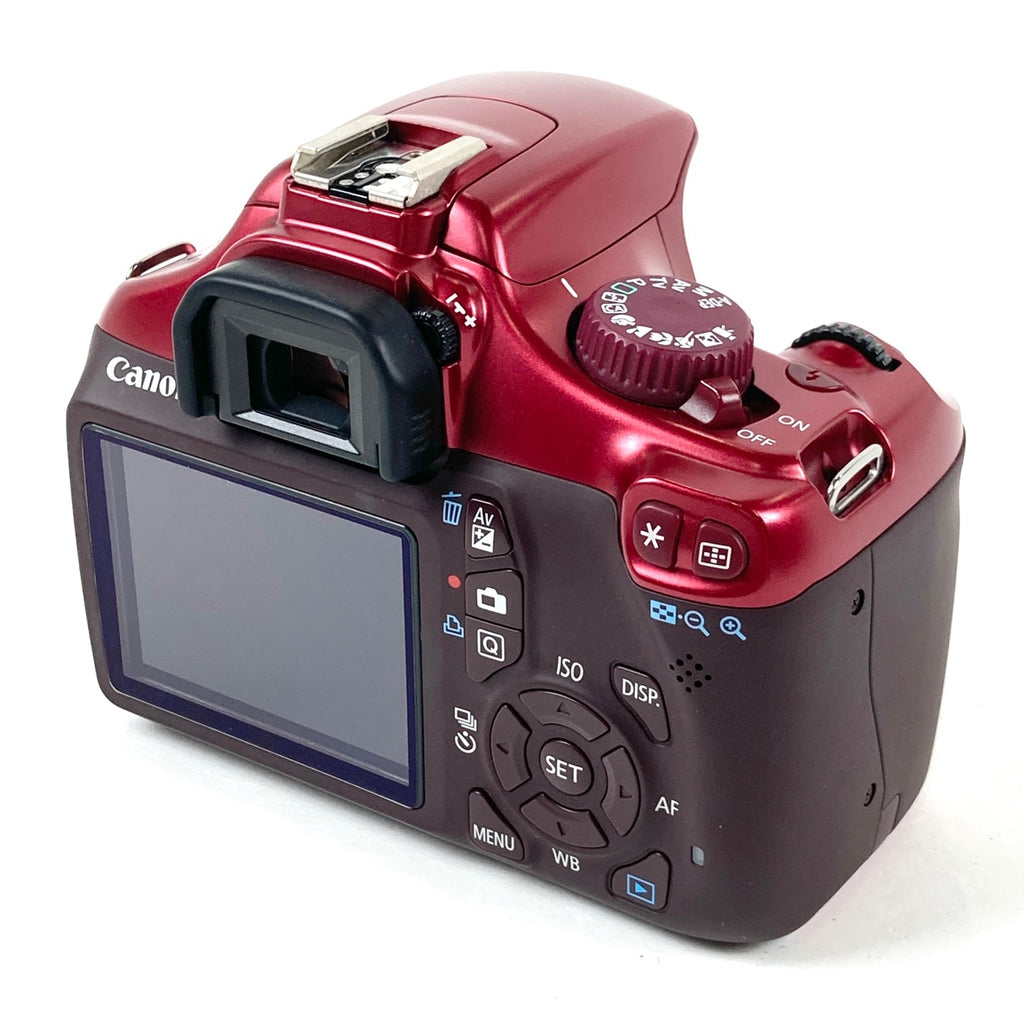 キヤノン Canon EOS Kiss X50 EF-S 18-55 IS II レンズキット レッド デジタル 一眼レフカメラ 【中古】cambb