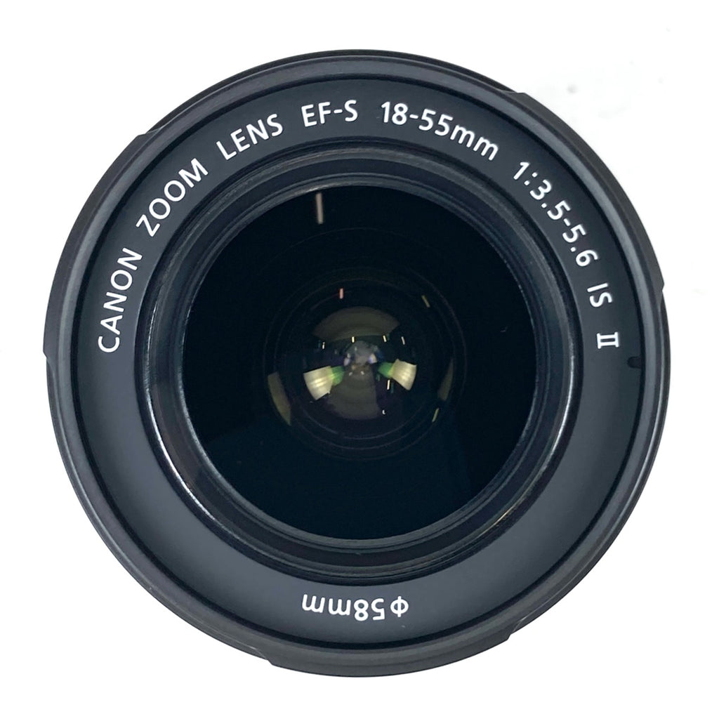 キヤノン Canon EOS Kiss X50 EF-S 18-55 IS II レンズキット レッド デジタル 一眼レフカメラ 【中古】cambb