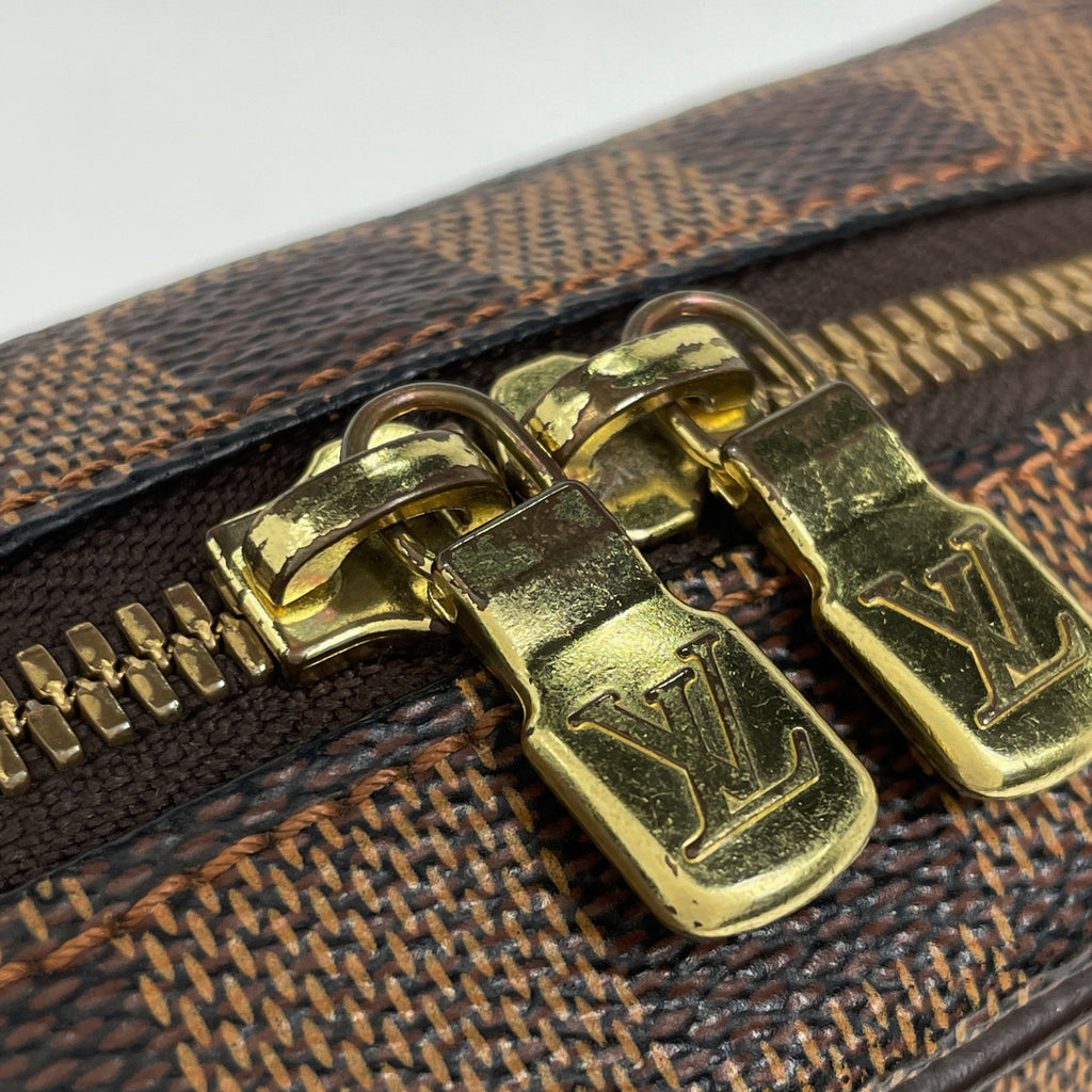 ルイ・ヴィトン サリア ミニ 手提げ ハンドバッグ ダミエ ブラウン N51286 レディース 【中古】brbag