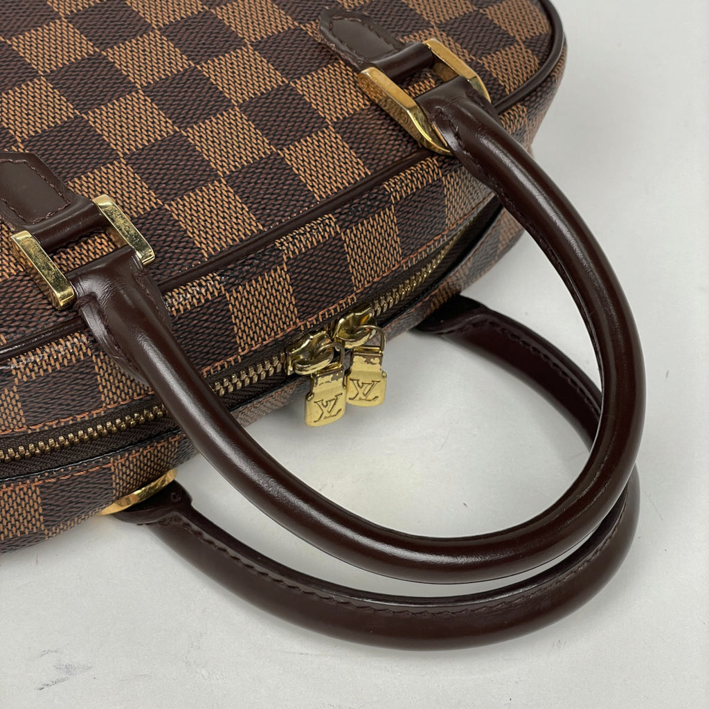 ルイ・ヴィトン サリア ミニ 手提げ ハンドバッグ ダミエ ブラウン N51286 レディース 【中古】brbag