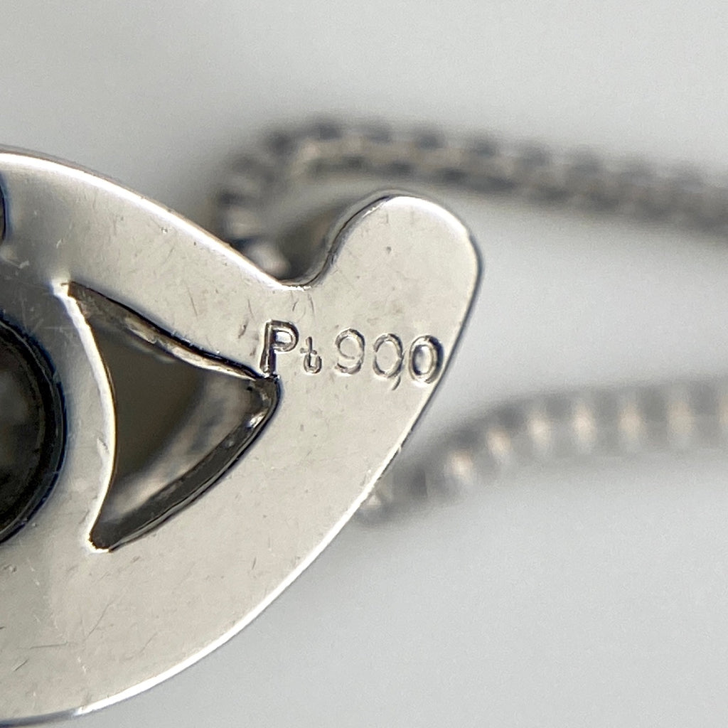 ダイヤモンド デザインネックレス プラチナ ペンダント ネックレス Pt900 Pt850 ダイヤモンド レディース 【中古】nbjwl