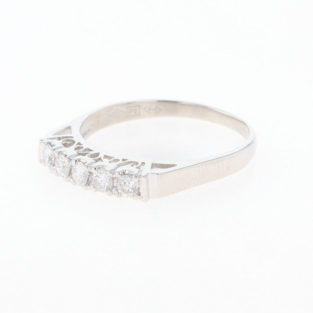 PT900 ダイヤモンド リング 12号 0.30CT レディース 中古 nbjwl