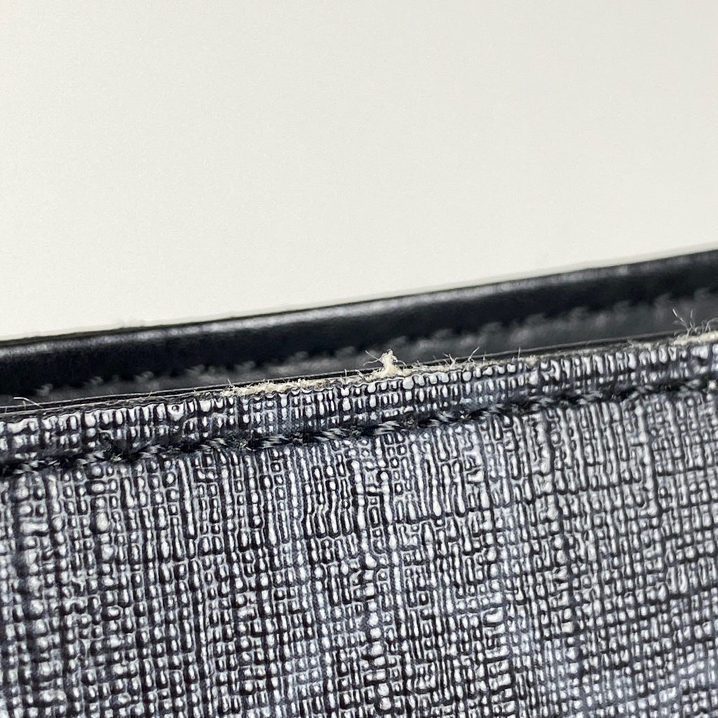 グッチ GGスプリーム トートバッグ 手提げ トートバッグ コーティングキャンバス ブラック 495559 メンズ 【中古】brbag