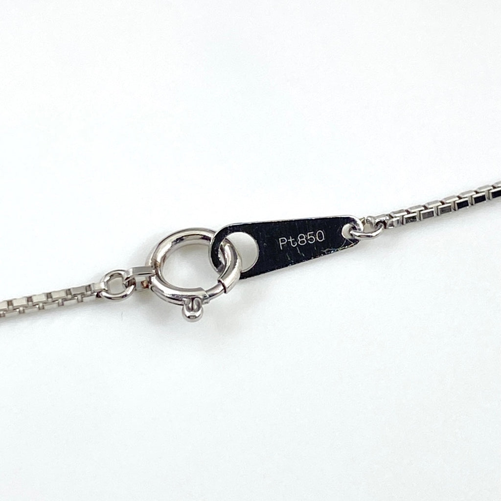 フラワーモチーフ デザインネックレス プラチナ ペンダント メレダイヤ 花 ネックレス Pt900 Pt850 ダイヤモンド レディース 【中古】  nbjwl
 ラッピング可