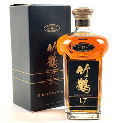 【東京都内限定お届け】 ニッカ NIKKA 竹鶴 17年 角瓶 700ml 国産ウイスキー 【古酒】