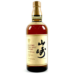 【東京都内限定お届け】 サントリー SUNTORY 山崎 12年 ピュアモルト 華 750ml 国産ウイスキー 【古酒】 liqbb