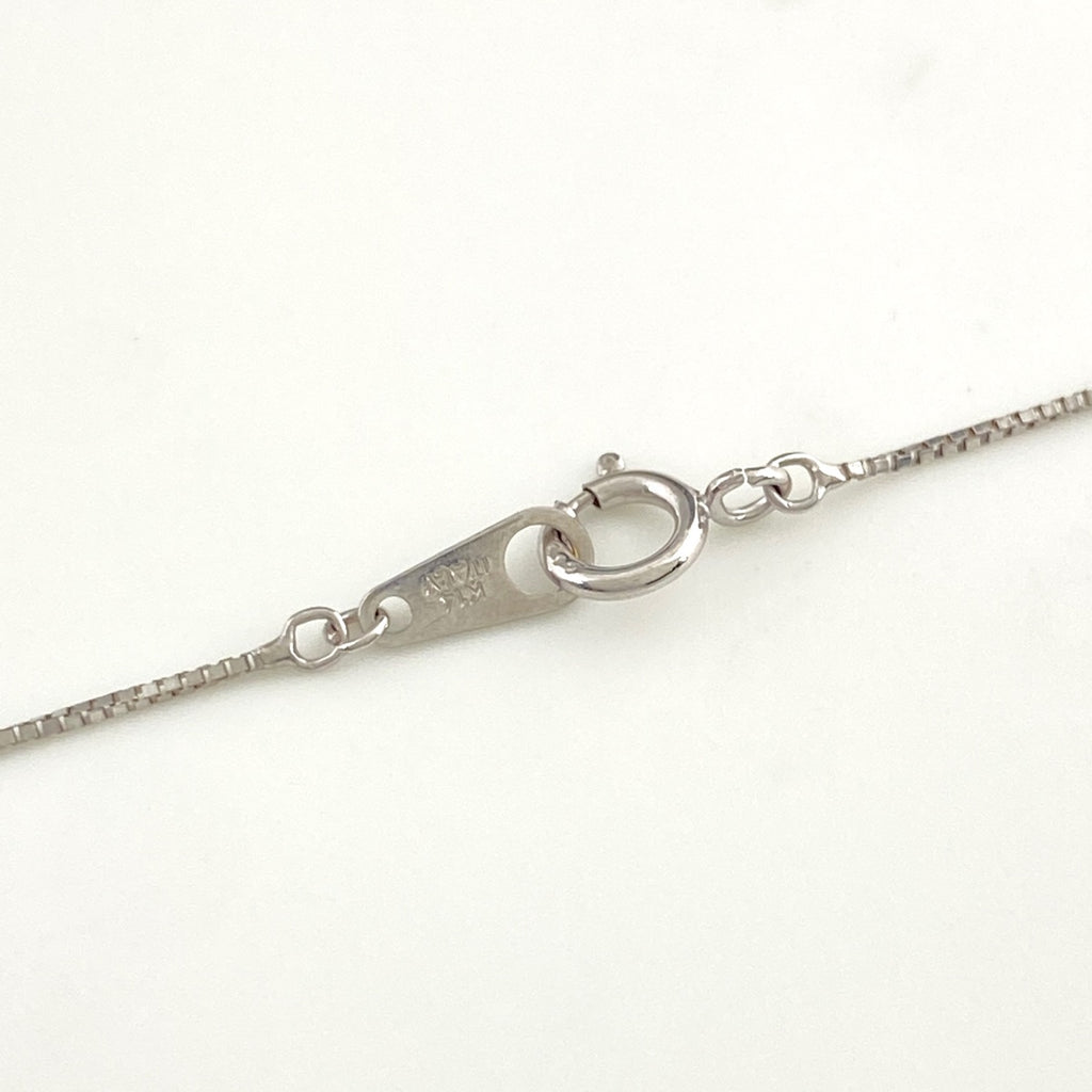 ルビー デザインネックレス WG ホワイトゴールド ペンダント メレダイヤ ダイヤモンド ネックレス K14 WG ルビー レディース 【中古】nbjwl