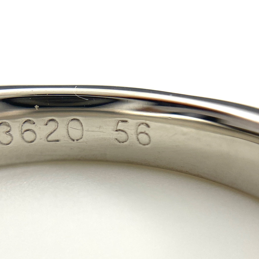 シャネル マトラッセ リング プラチナ 指輪 リング 15号 Pt950 レディース 【中古】brjwl