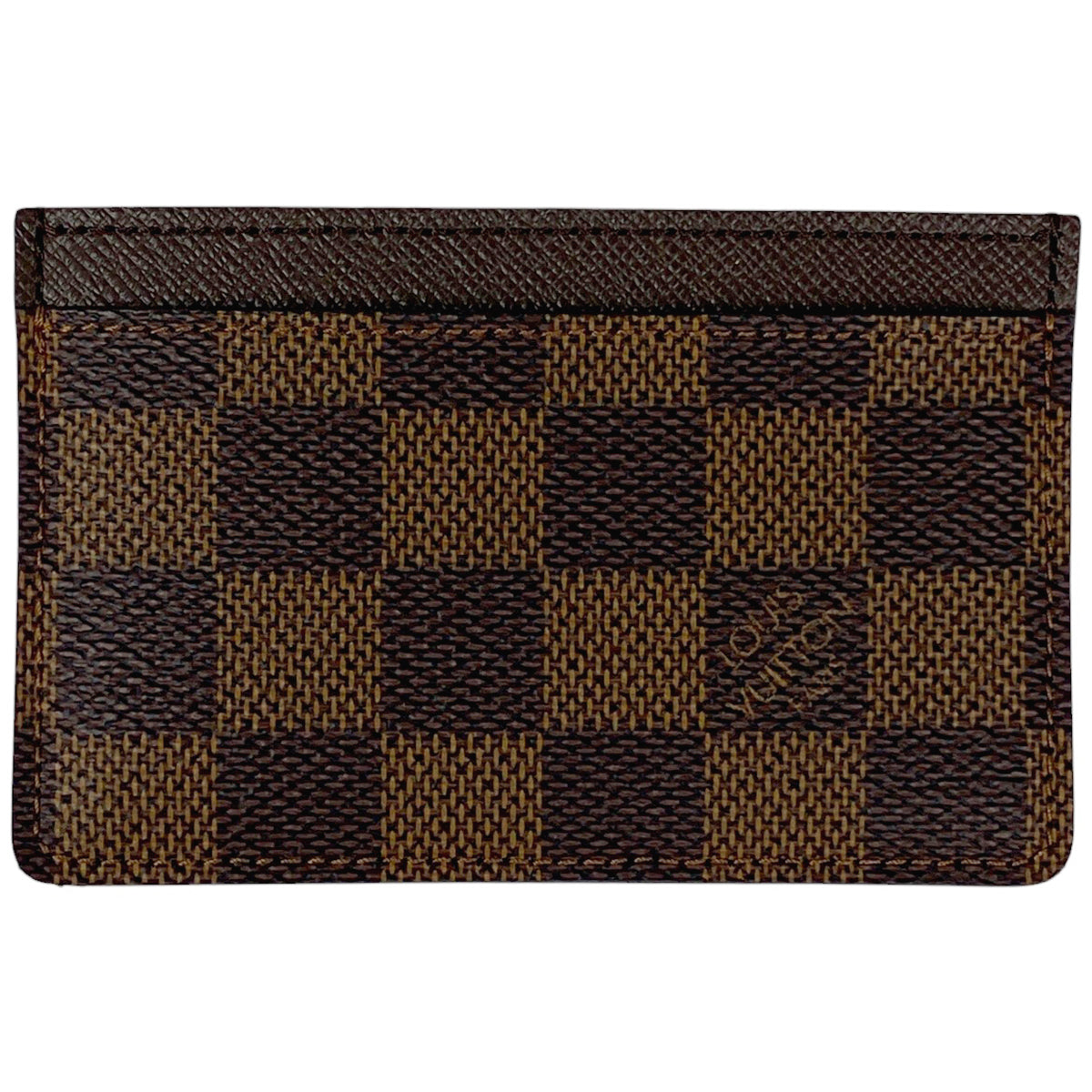 LOUIS VUITTON ダミエ ポルトカルトサーンプル N61722 カード カードケース ポルト カルト・サーンプル ダミエ・エベヌ｜ルイ