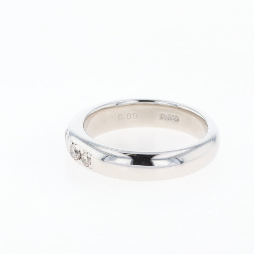 メレダイヤ デザインリング プラチナ 指輪 リング 9号 Pt900 ダイヤモンド レディース 【中古】nbjwl