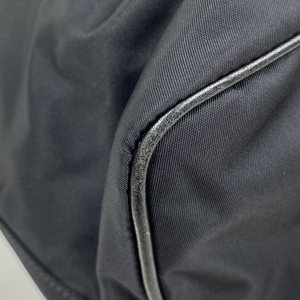 プラダ ロゴプレート トートバッグ ショルダーバッグ トートバッグ ナイロン ネロ(ブラック) レディース 【中古】brbag