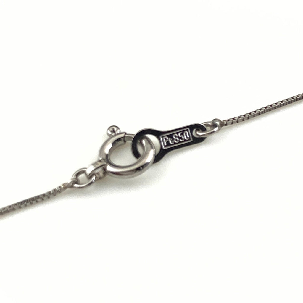 メレダイヤ デザインネックレス プラチナ ペンダント ネックレス Pt900 Pt850 ダイヤモンド レディース 【中古】nbjwl