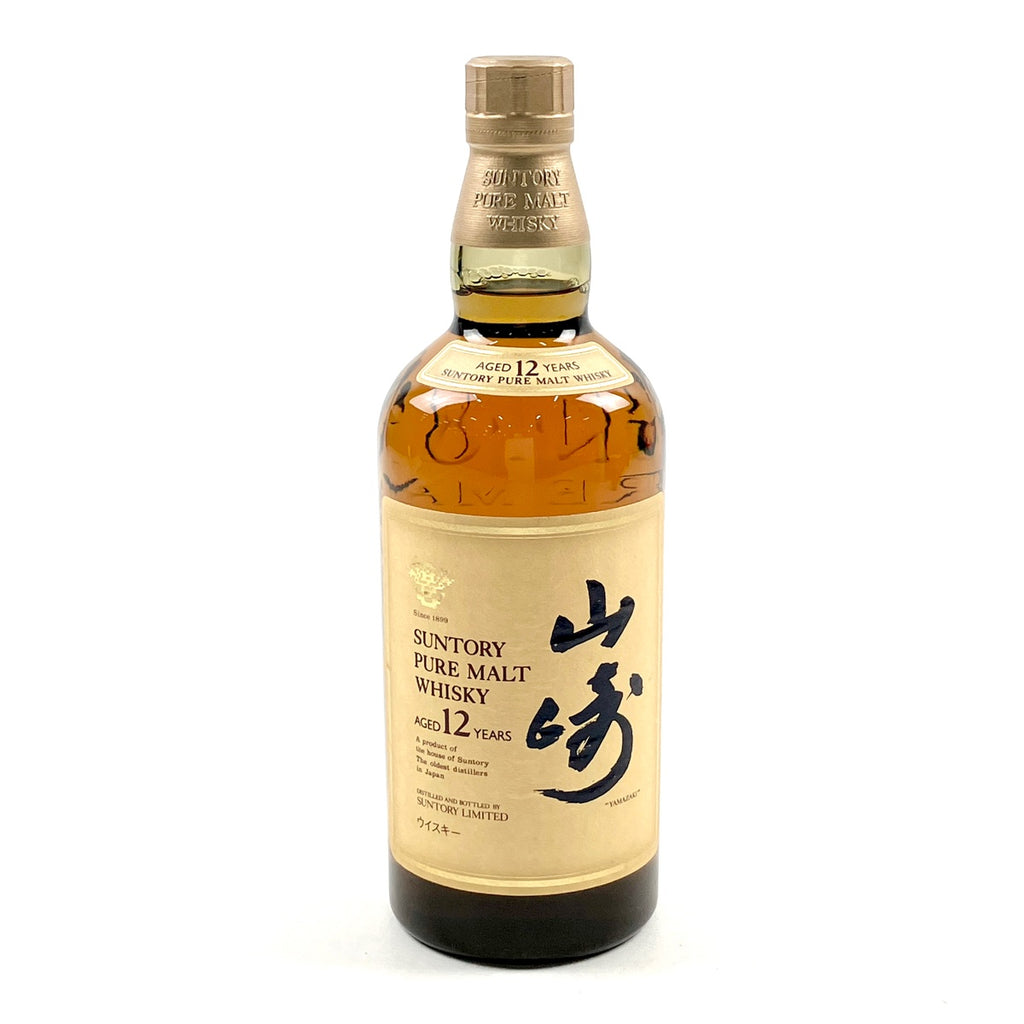 【東京都内限定お届け】 サントリー SUNTORY 山崎 12年 ピュアモルト 華 750ml 国産ウイスキー 【古酒】liqbb