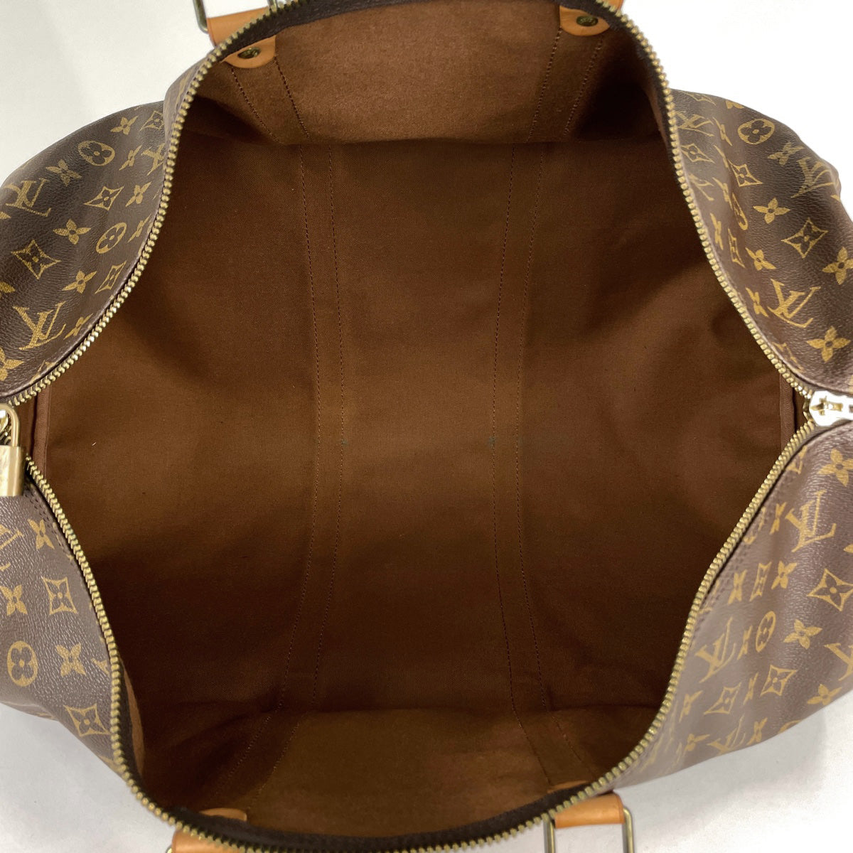 ルイヴィトン　ボストンバッグ　キーポル55 モノグラム　ブラウン　旅行カバン LOUIS VUITTON ルイヴィトン キーポル55 ボストンバッグ