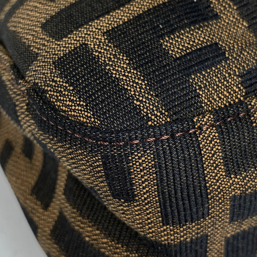 【在庫一掃】 フェンディ ズッカ柄 ショルダーバッグ ハンドバッグ ショルダーバッグ キャンバス ブラウン 26583 レディース 【中古】brbag