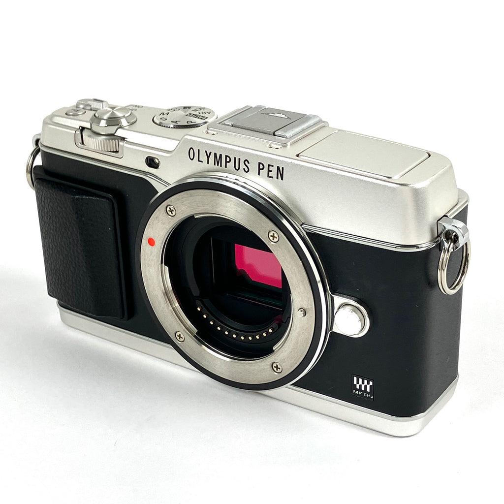 オリンパス OLYMPUS PEN E-P5 17mm F1.8 レンズキット シルバー デジタル ミラーレス 一眼カメラ 【中古】cambb