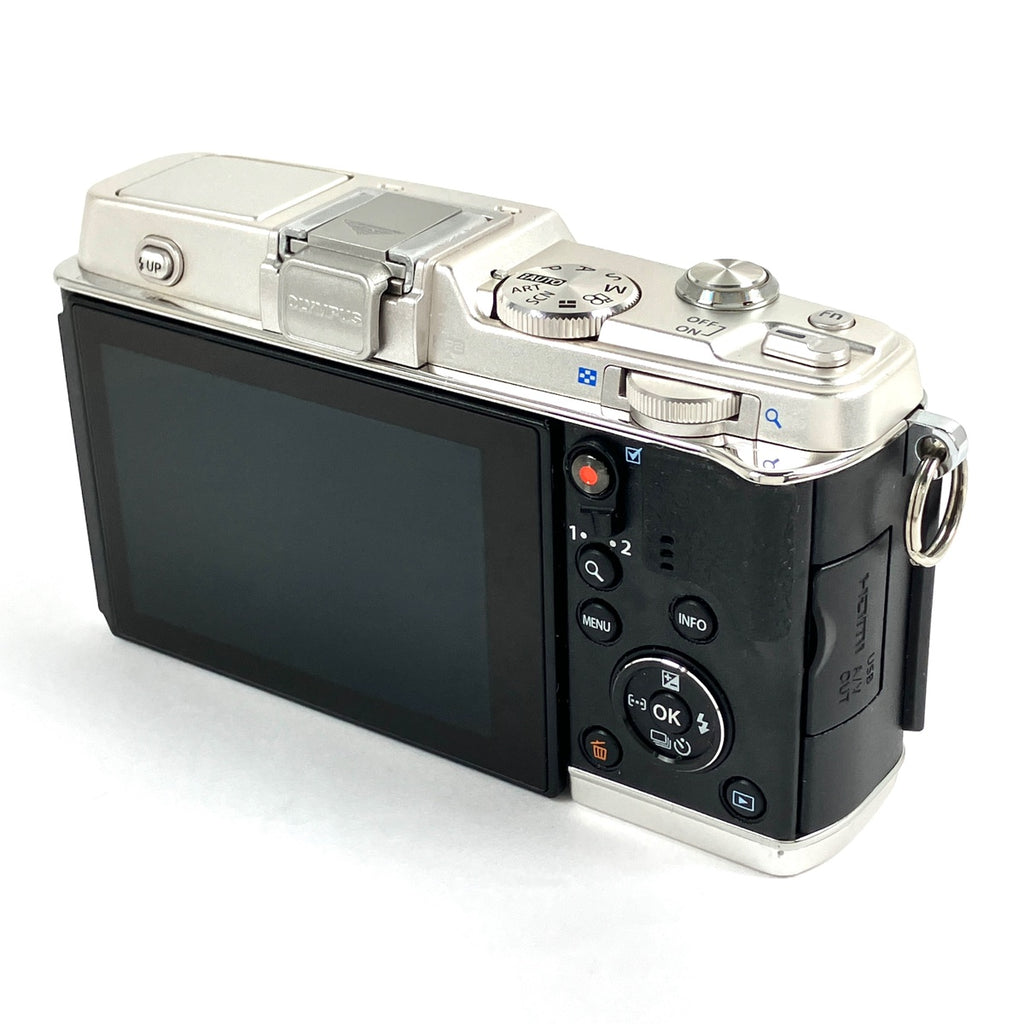 オリンパス OLYMPUS PEN E-P5 17mm F1.8 レンズキット シルバー デジタル ミラーレス 一眼カメラ 【中古】cambb