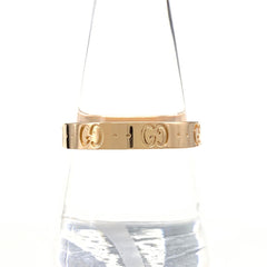 グッチ アイコン リング PG ピンクゴールド 指輪 リング 20 750 メンズ 【中古】brjwl