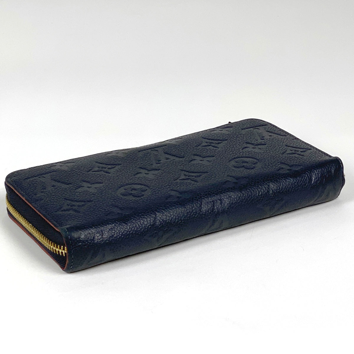 美品 ルイヴィトン アンプラント サラ マリーヌルージュ ネイビー 長