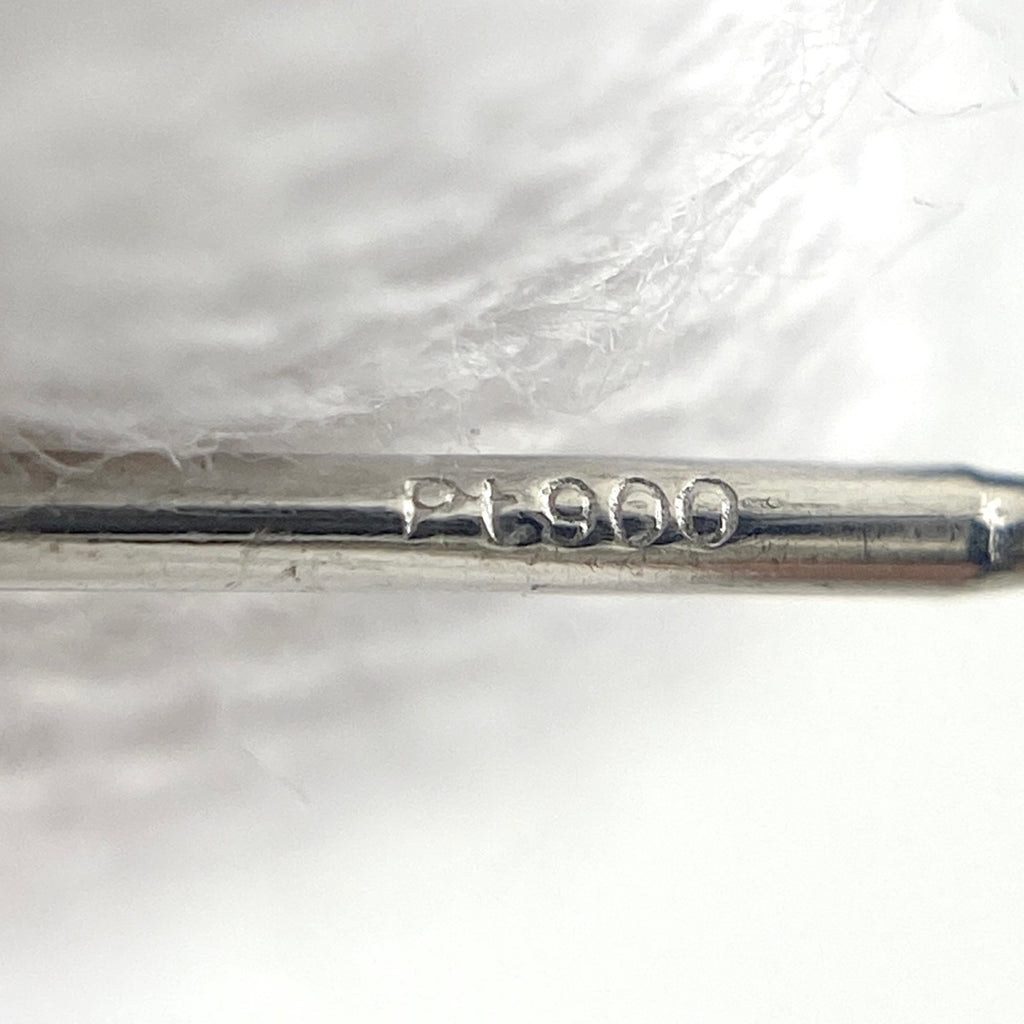 メレダイヤ デザインピアス プラチナ スイング ピアス Pt900 ダイヤモンド レディース 【中古】nbjwl