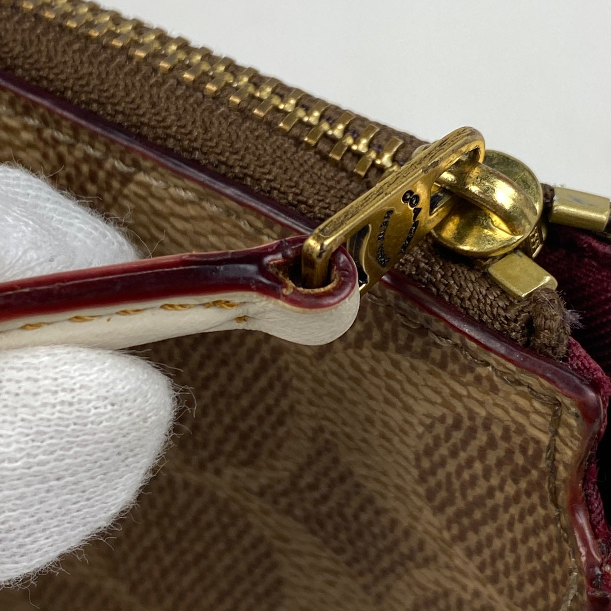 極美品 COACH コーチ ノアポップアップ ショルダーウォレット