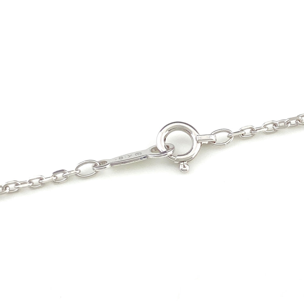 ミキモト メレダイヤ デザインネックレス ペンダント ネックレス K18 ダイヤモンド レディース 【中古】brjwl