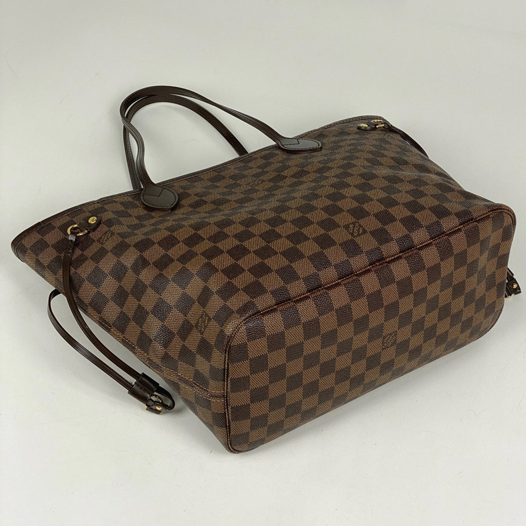 ルイ・ヴィトン ネヴァーフル MM ショルダーバッグ ショッピング トートバッグ ダミエ ブラウン N51105 レディース 【中古】 brbag