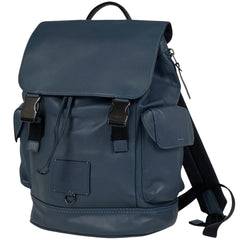 コーチ ロゴ ショルダーバッグ リビングトン バッグパック リュック レザー ブルー 36080 レディース 【中古】 brbag