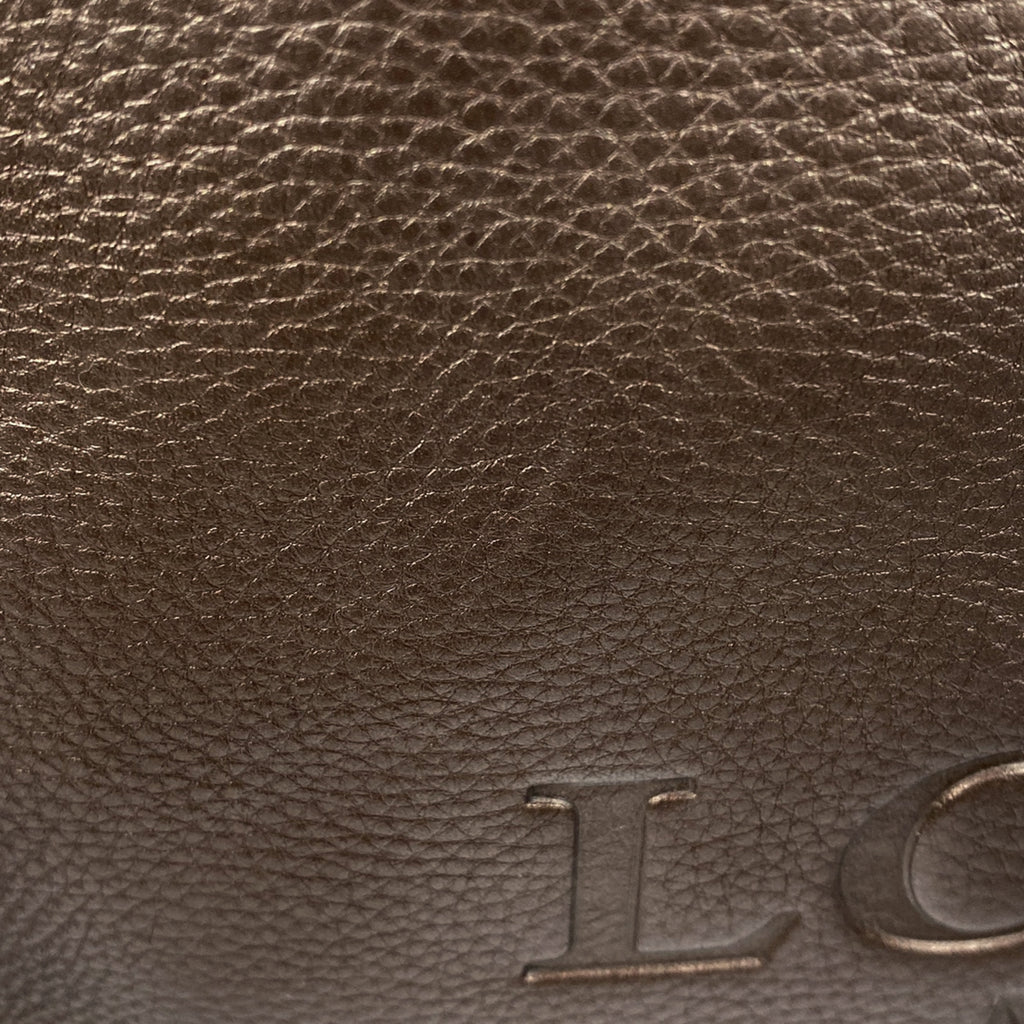ロエベ ヘリテージ ショルダーバッグ ロゴ 斜め掛け ショルダーバッグ レザー ブラウン レディース 【中古】 brbag