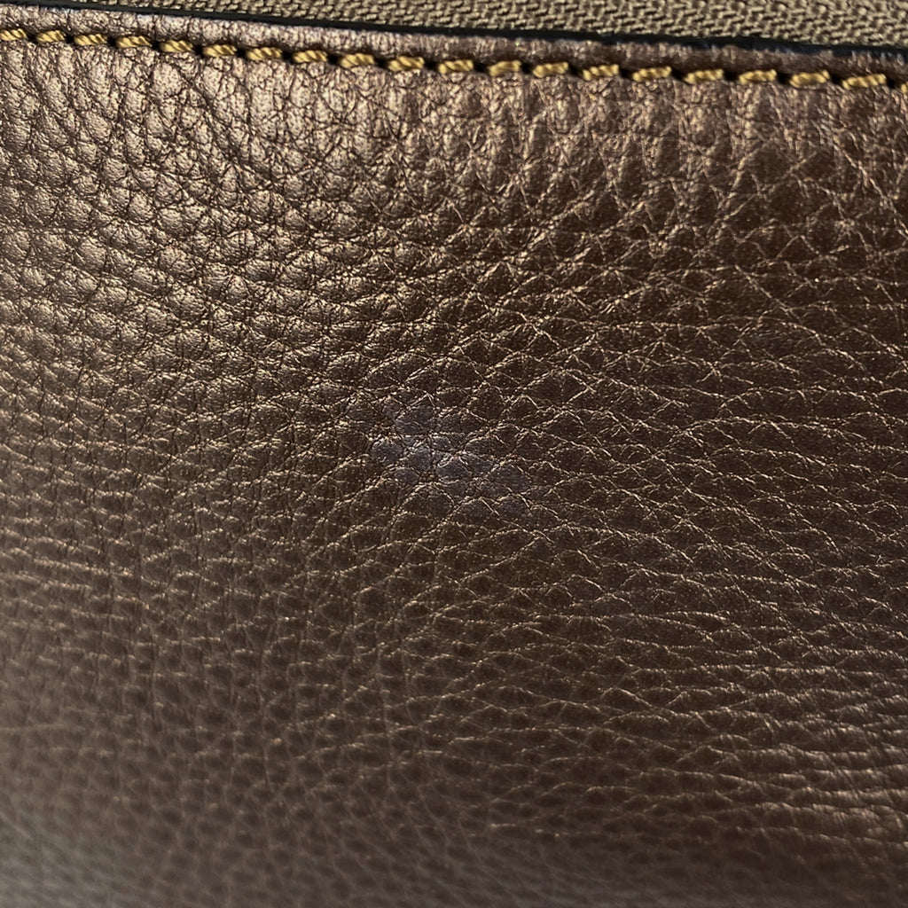 ロエベ ヘリテージ ショルダーバッグ ロゴ 斜め掛け ショルダーバッグ レザー ブラウン レディース 【中古】 brbag