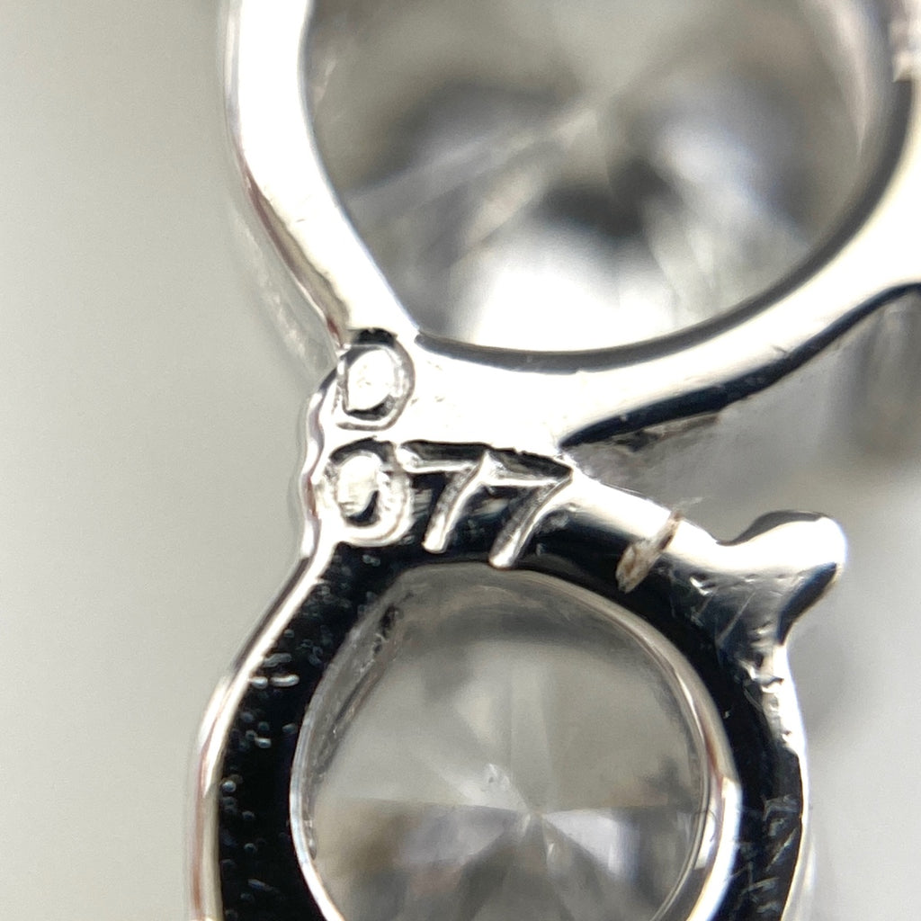 【最終値引き】 メレダイヤ デザインネックレス プラチナ ペンダント ネックレス Pt850 ダイヤモンド レディース 【中古】nbjwl