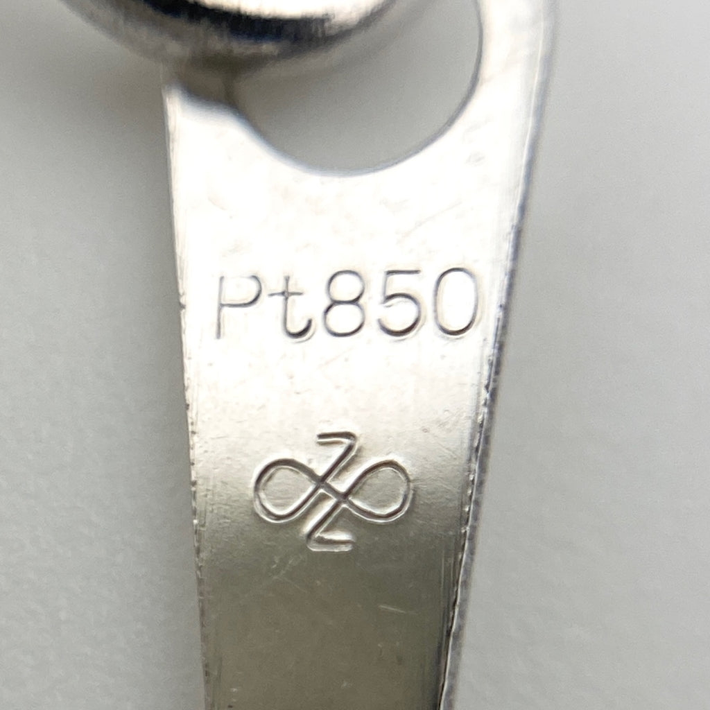 【最終値引き】 メレダイヤ デザインネックレス プラチナ ペンダント ネックレス Pt850 ダイヤモンド レディース 【中古】nbjwl