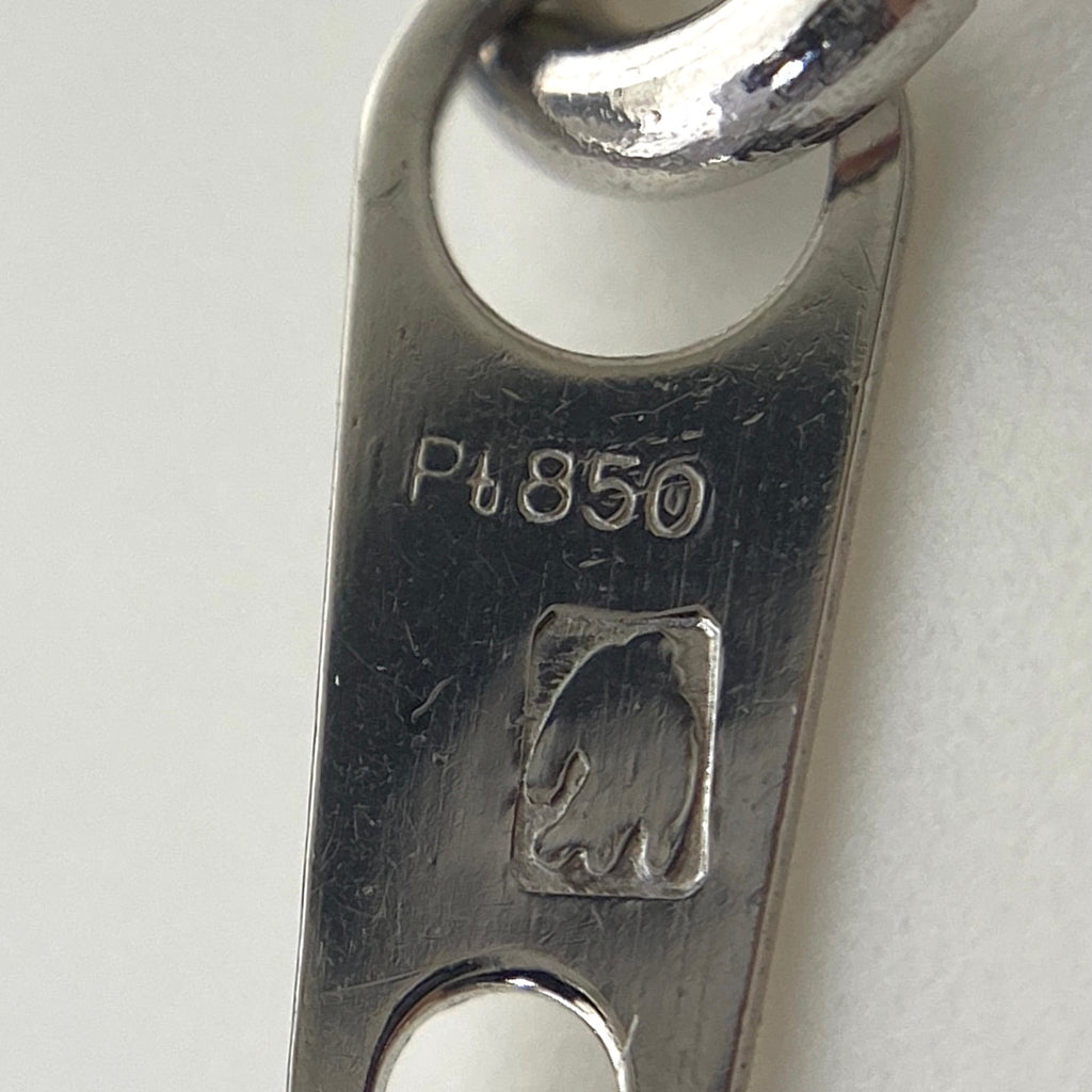 【在庫一掃】 ダイヤモンド デザインネックレス プラチナ ペンダント メレダイヤ ネックレス Pt900 Pt850 ダイヤモンド レディース 【中古】nbjwl
