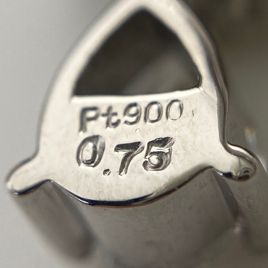 【在庫一掃】 ダイヤモンド デザインネックレス プラチナ ペンダント メレダイヤ ネックレス Pt900 Pt850 ダイヤモンド レディース 【中古】nbjwl
