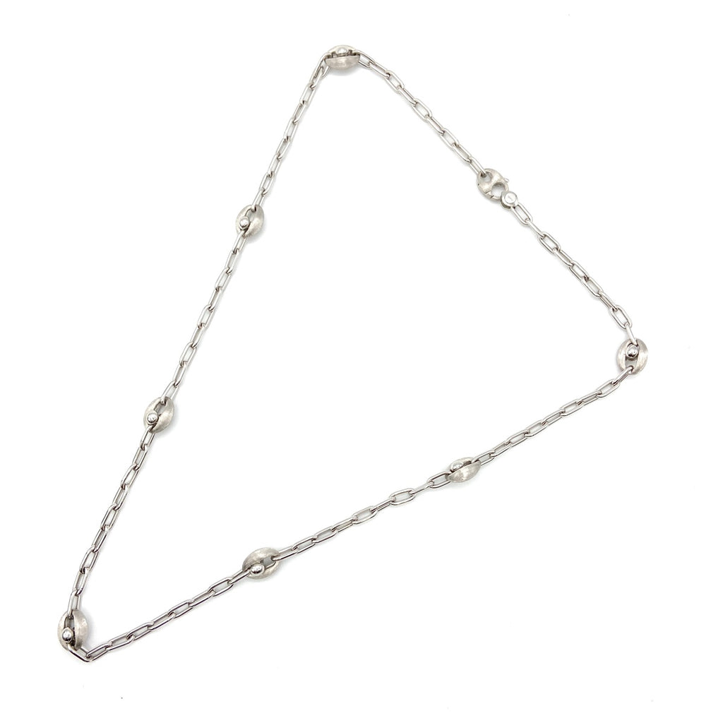 NANIS ネックレス WG ホワイトゴールド  ネックレス 750 レディース 【中古】 
 ラッピング可
