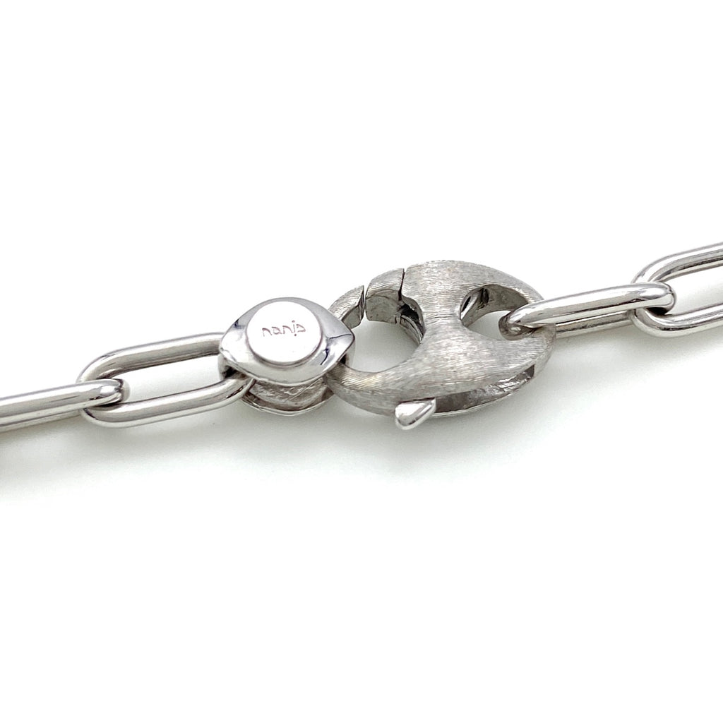 NANIS ネックレス WG ホワイトゴールド  ネックレス 750 レディース 【中古】 
 ラッピング可