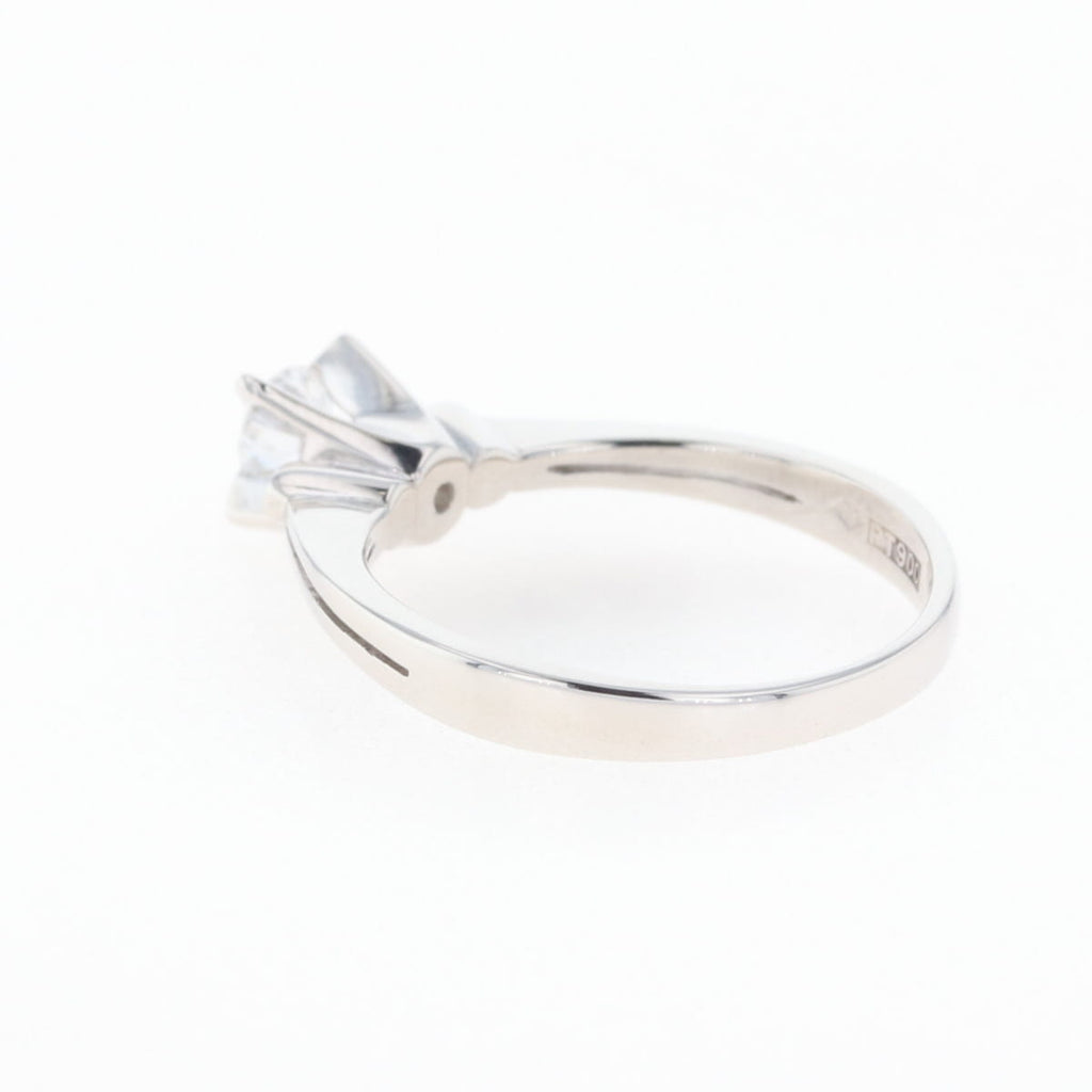 PT900 ダイヤモンド リング プラチナ 8号 0.19CT レディース 中古 nbjwl